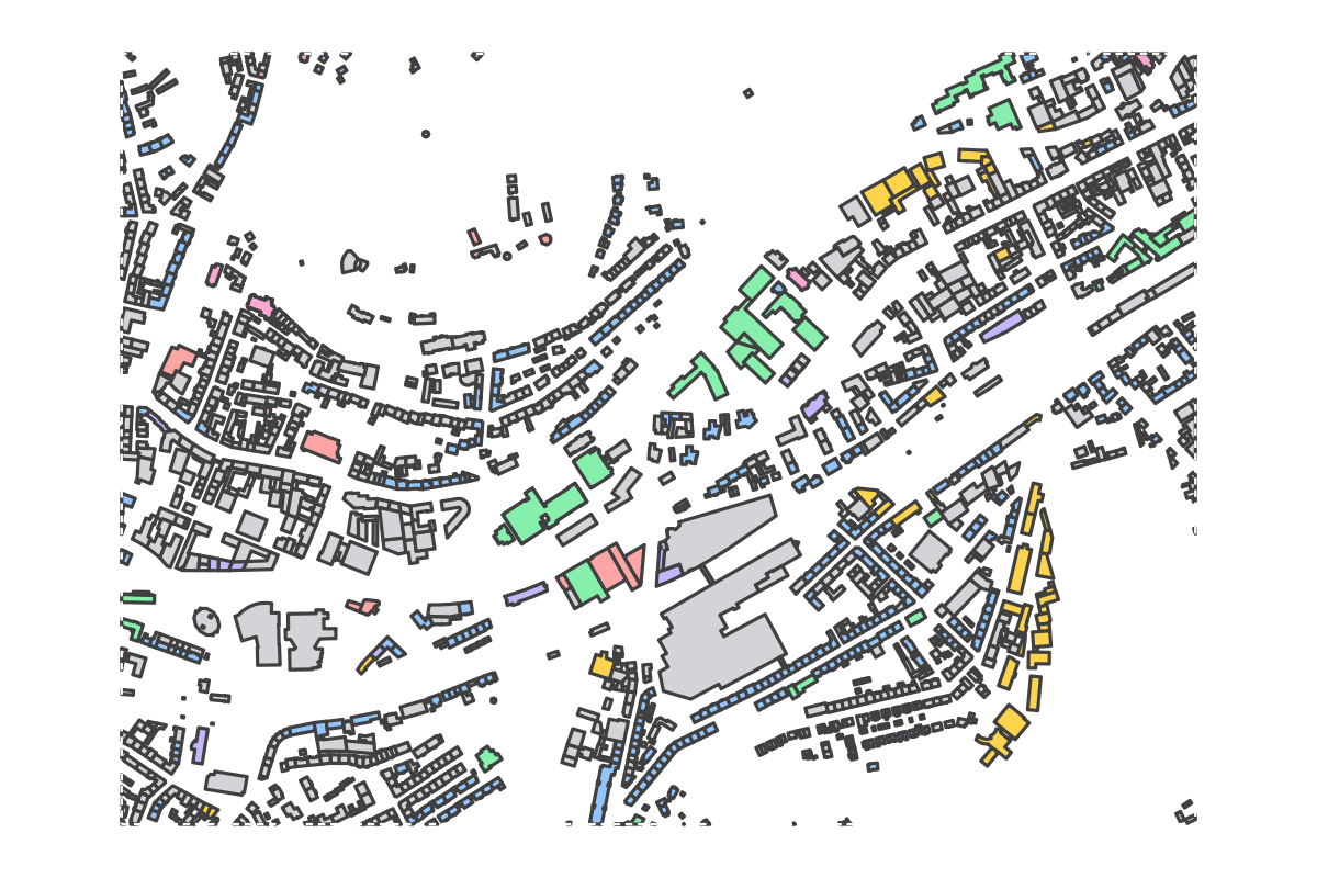 Program breakdown map