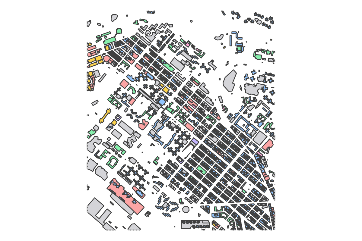 Program breakdown map