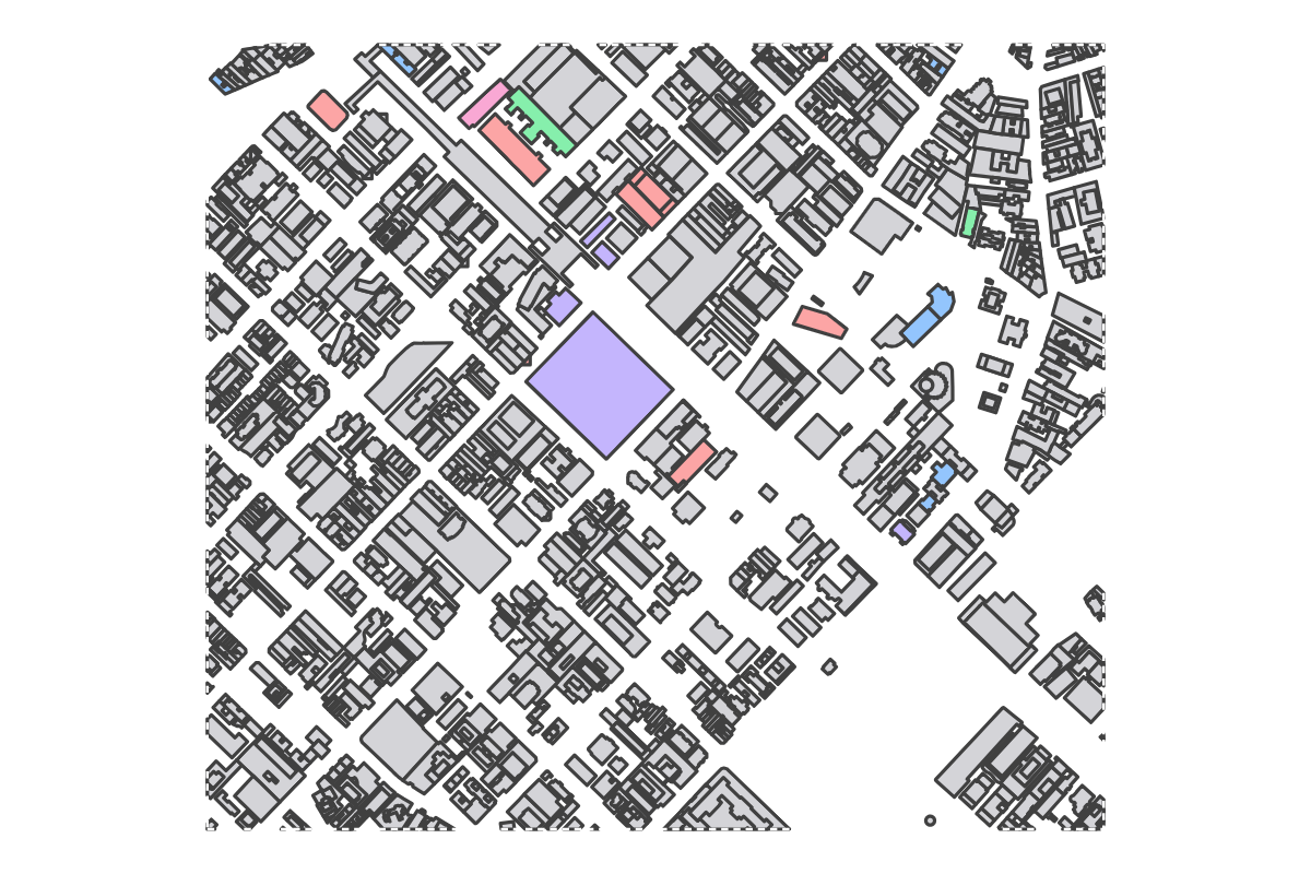 Program breakdown map