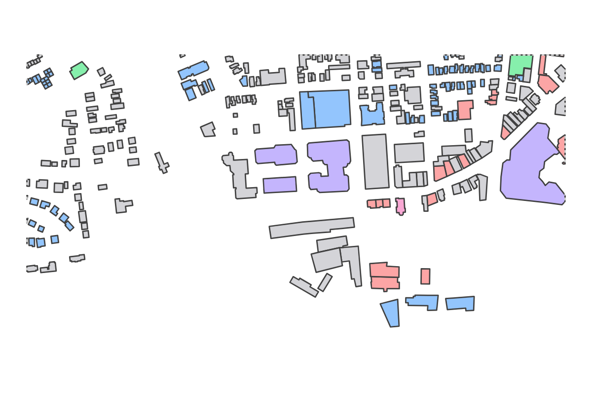 Program breakdown map