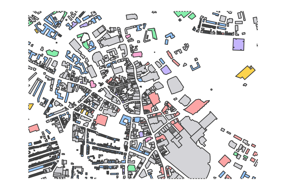 Program breakdown map