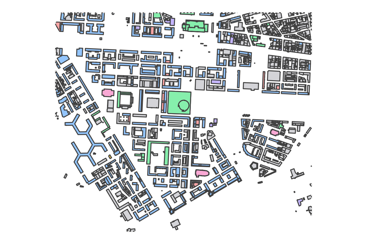Program breakdown map