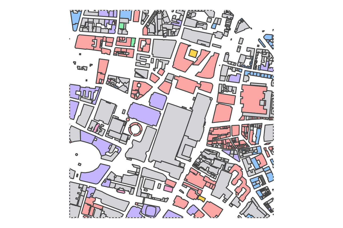 Program breakdown map