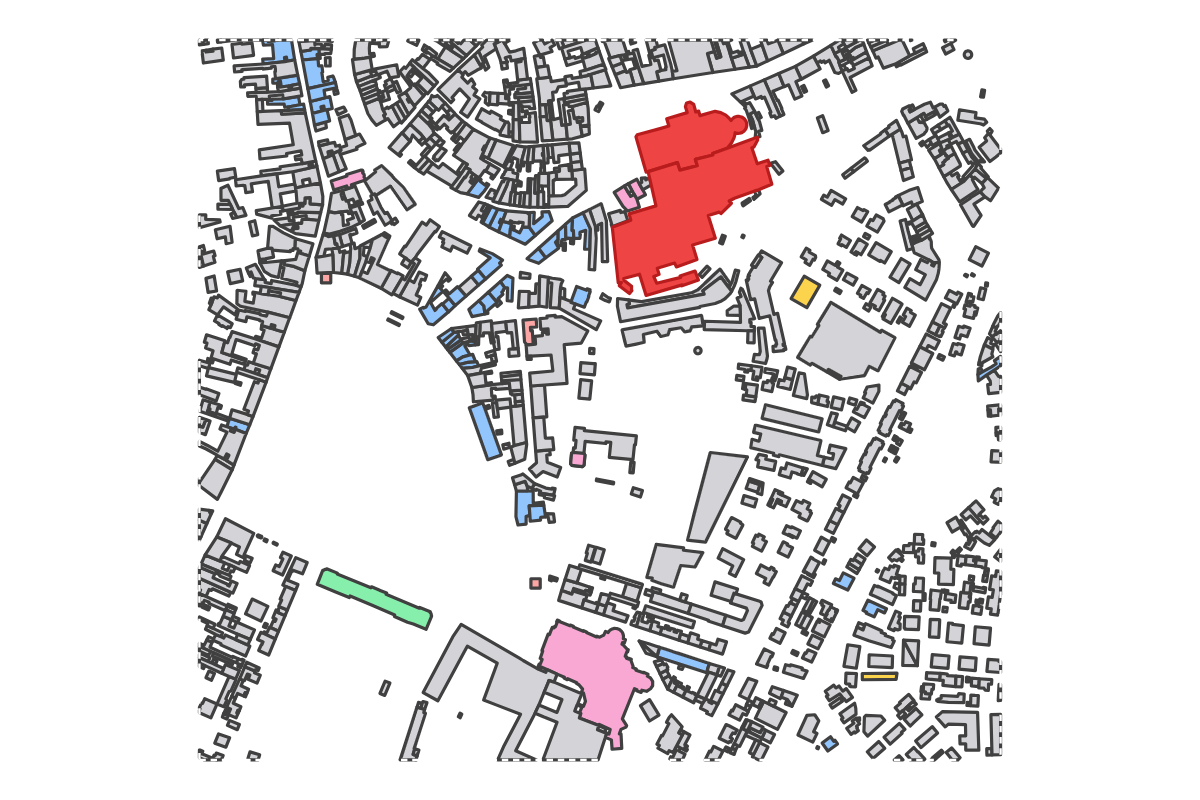 Program breakdown map