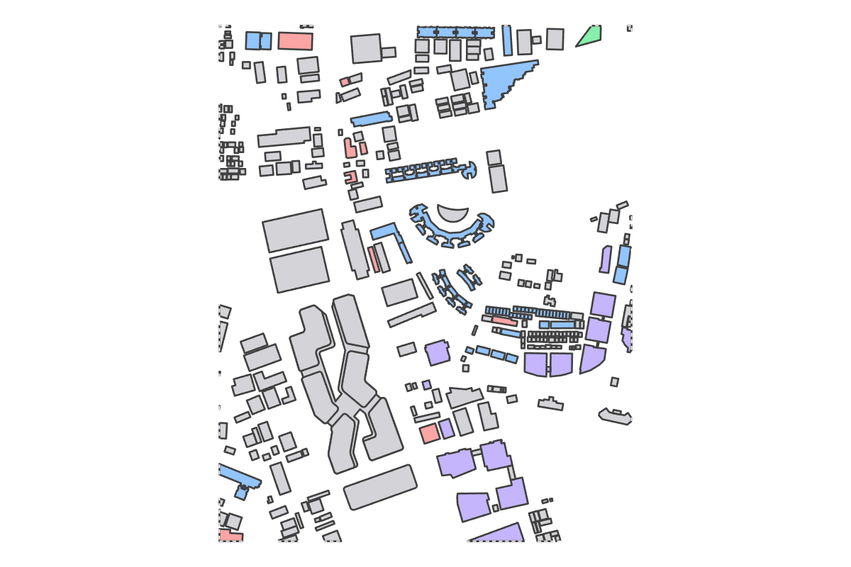 Program breakdown map