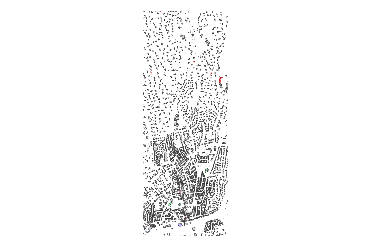 Program breakdown map