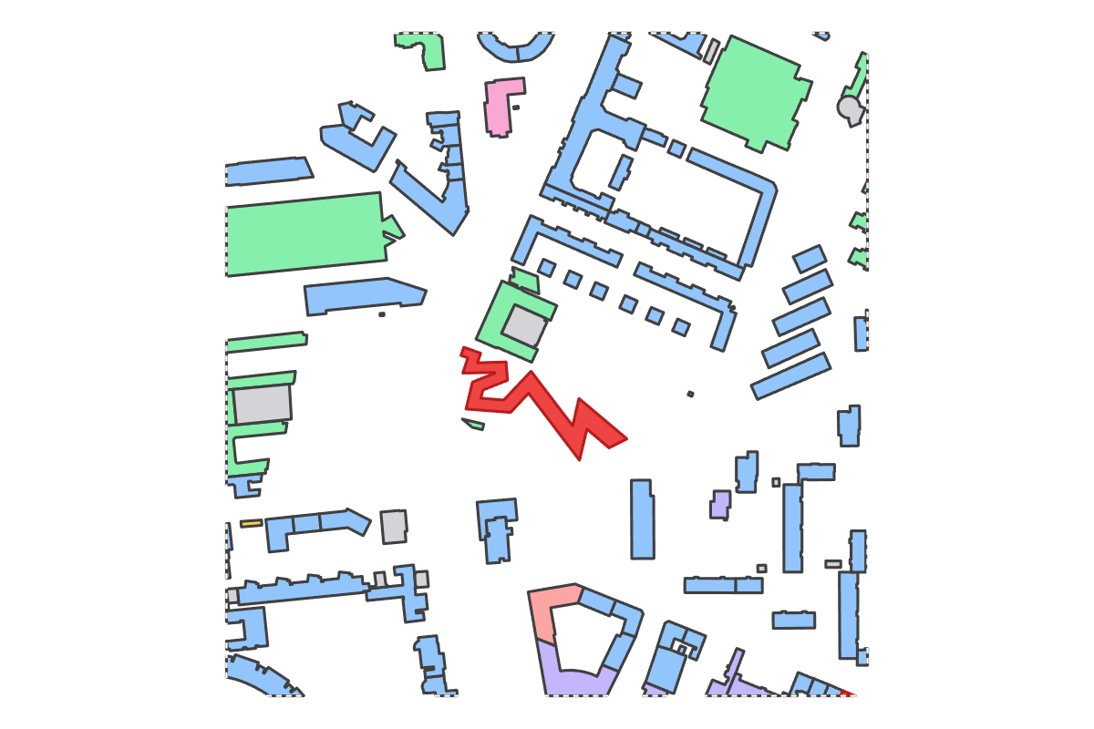 Program breakdown map
