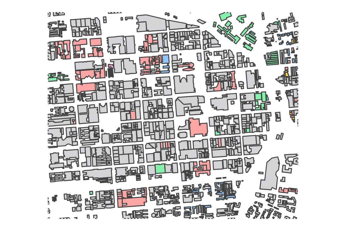 Program breakdown map