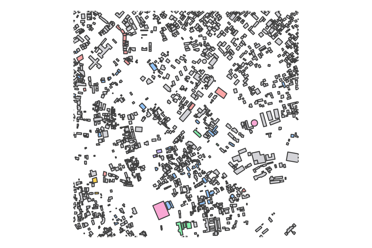 Program breakdown map