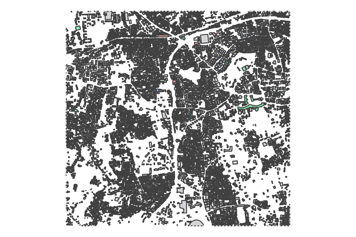 Program breakdown map