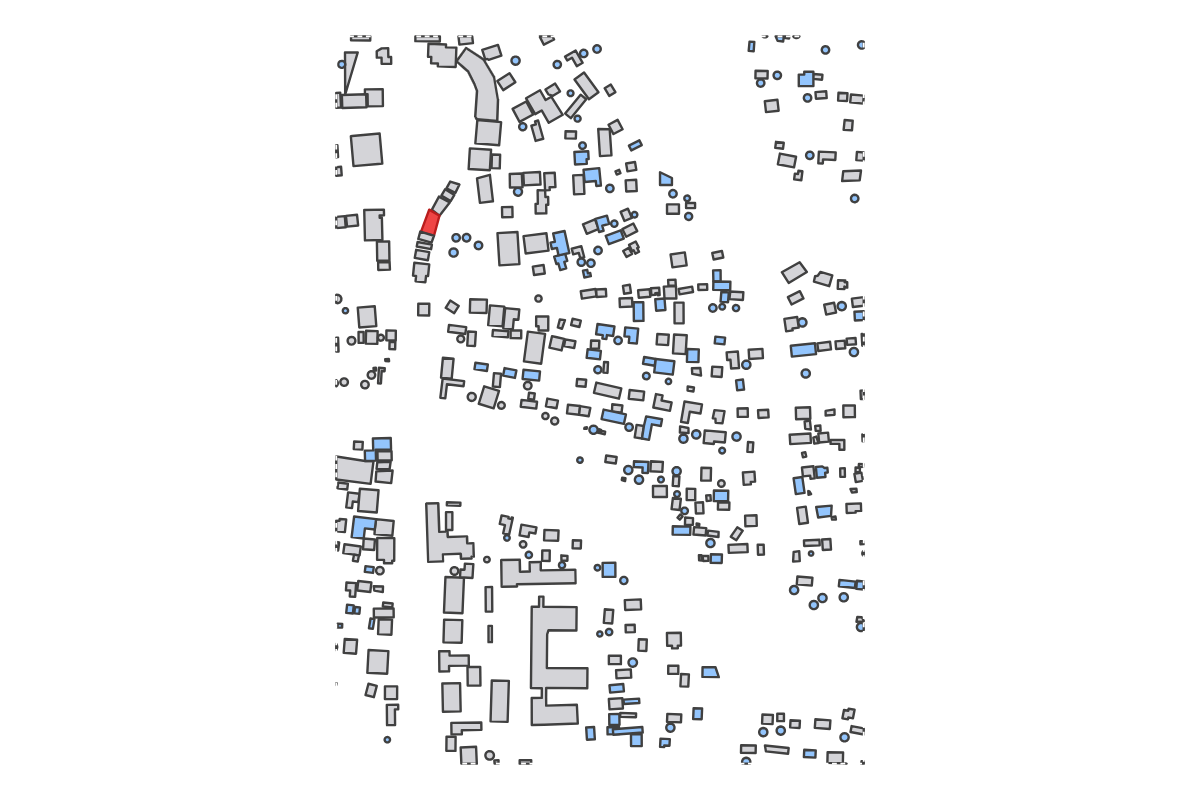 Program breakdown map