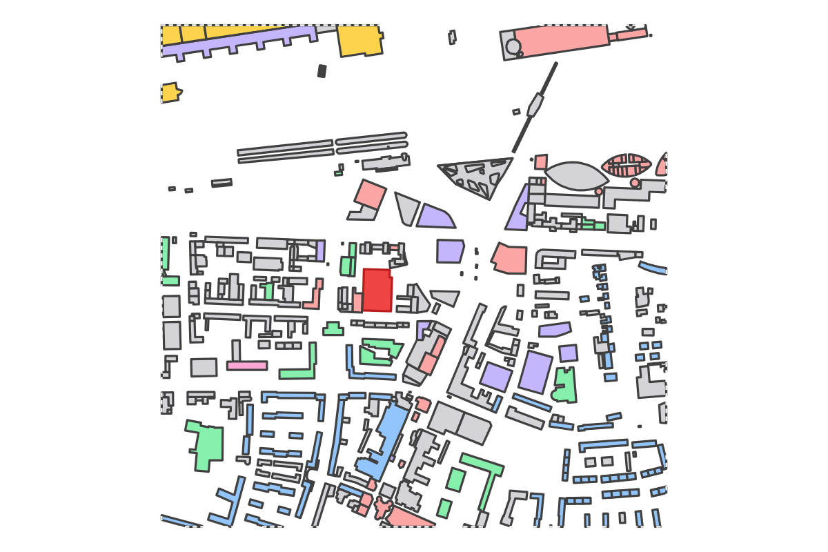 Program breakdown map