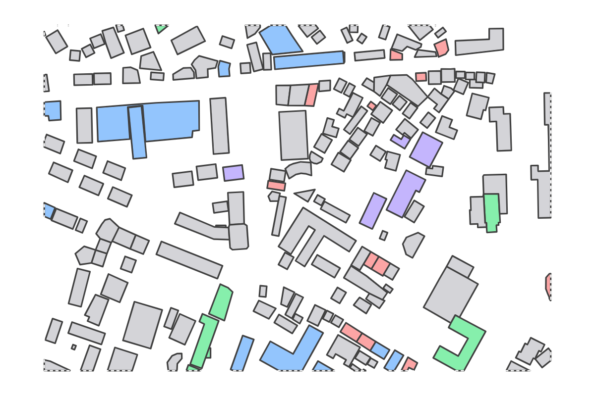 Program breakdown map
