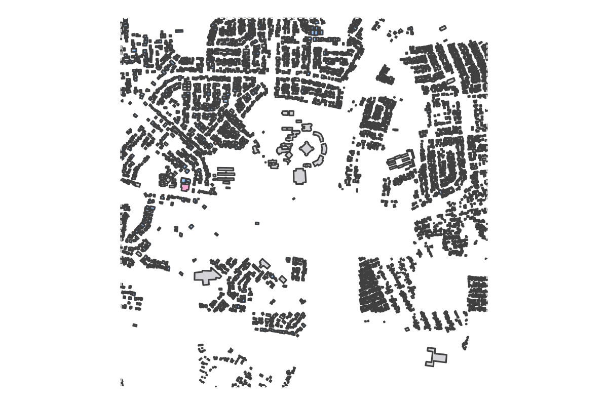 Program breakdown map