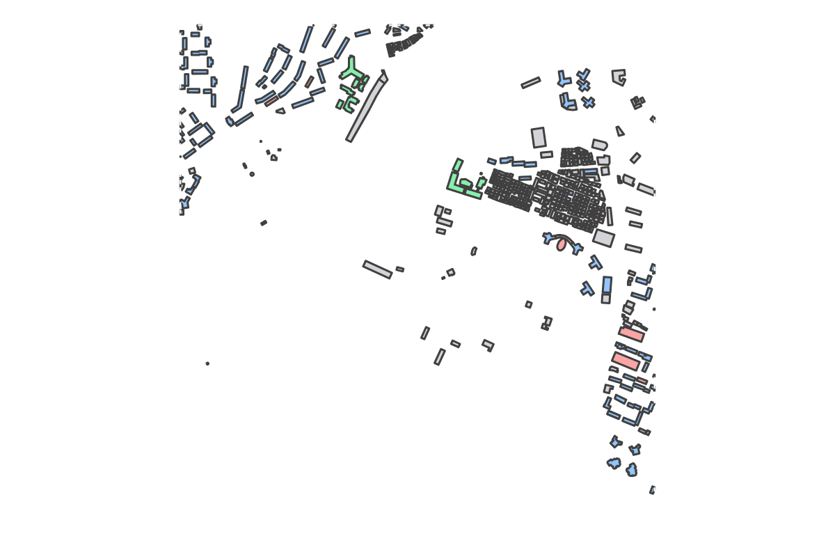 Program breakdown map