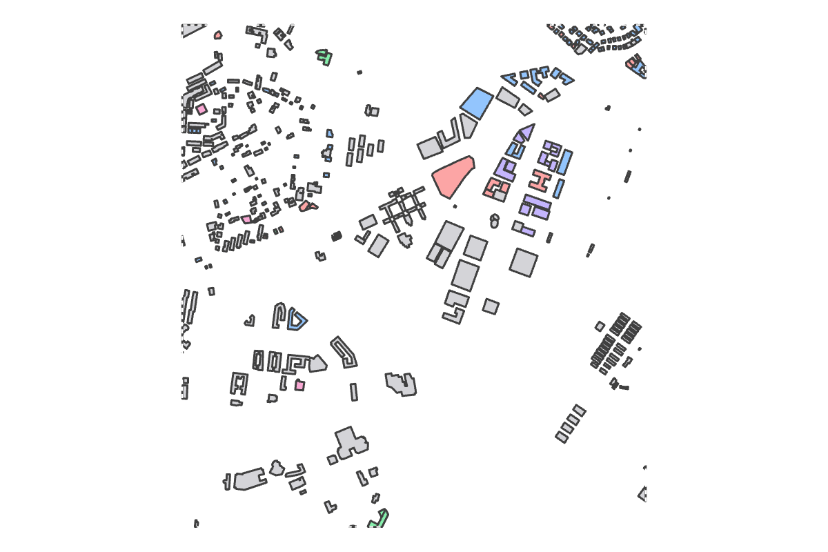Program breakdown map
