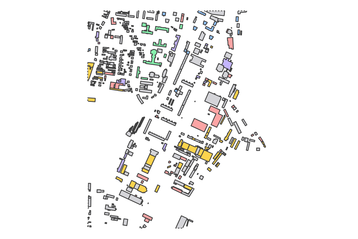 Program breakdown map
