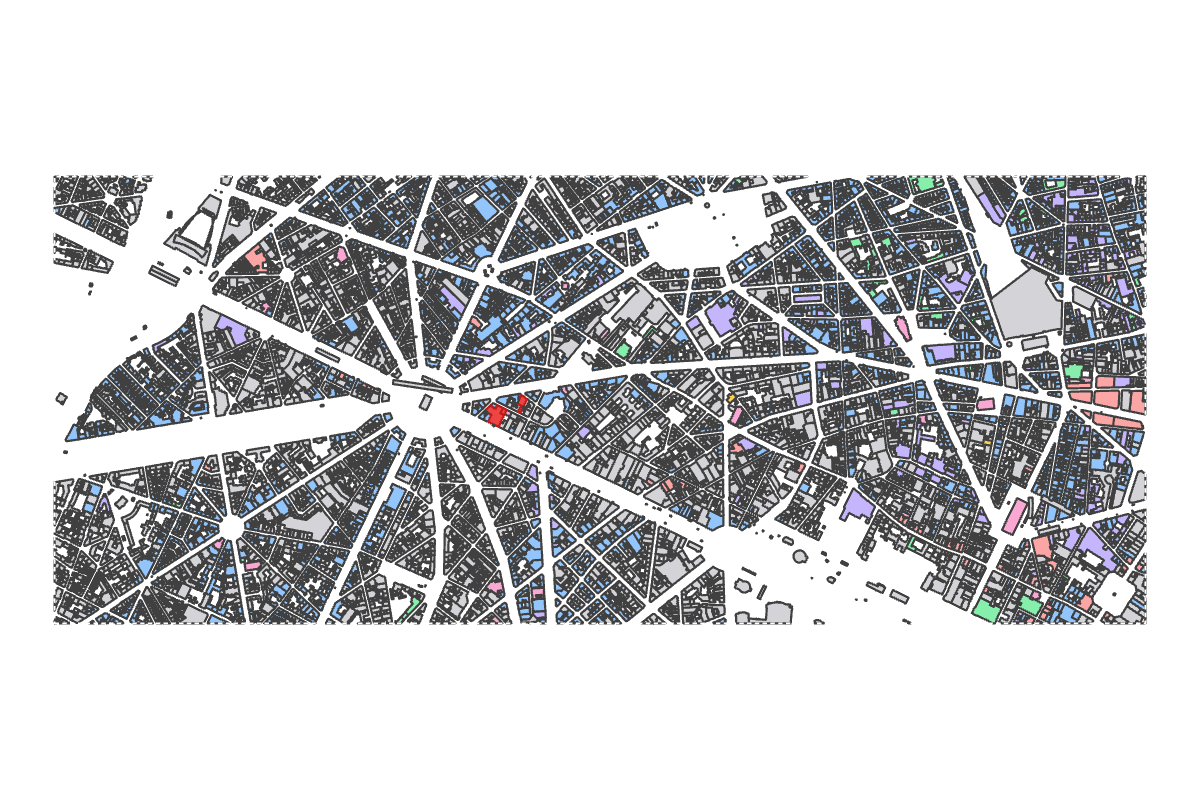 Program breakdown map
