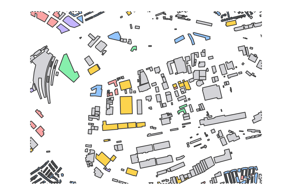 Program breakdown map