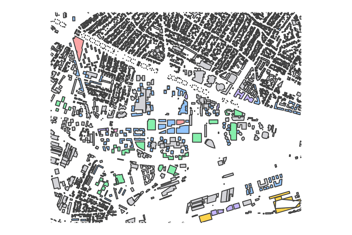 Program breakdown map