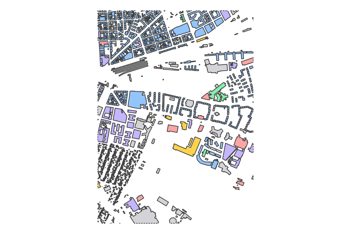 Program breakdown map