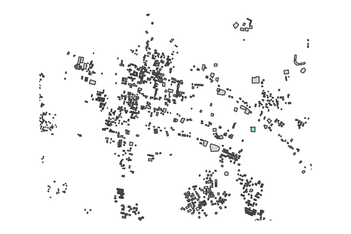 Program breakdown map