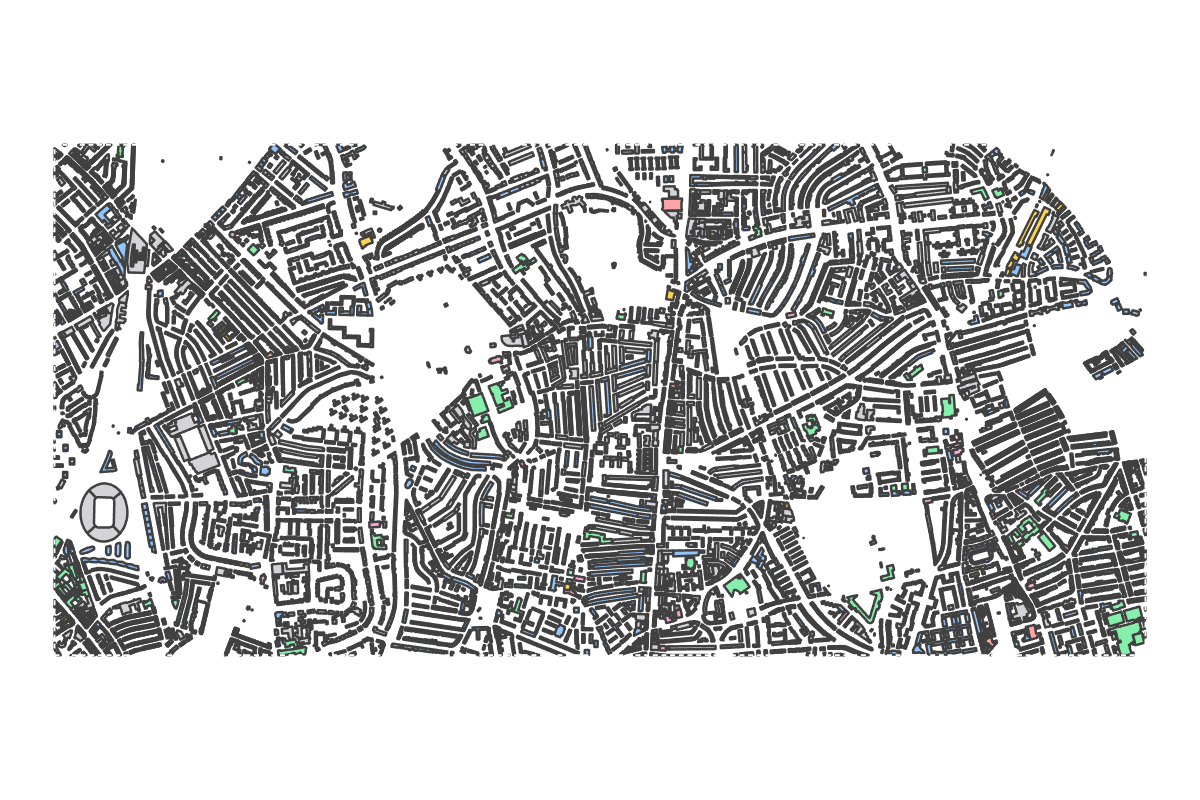 Program breakdown map