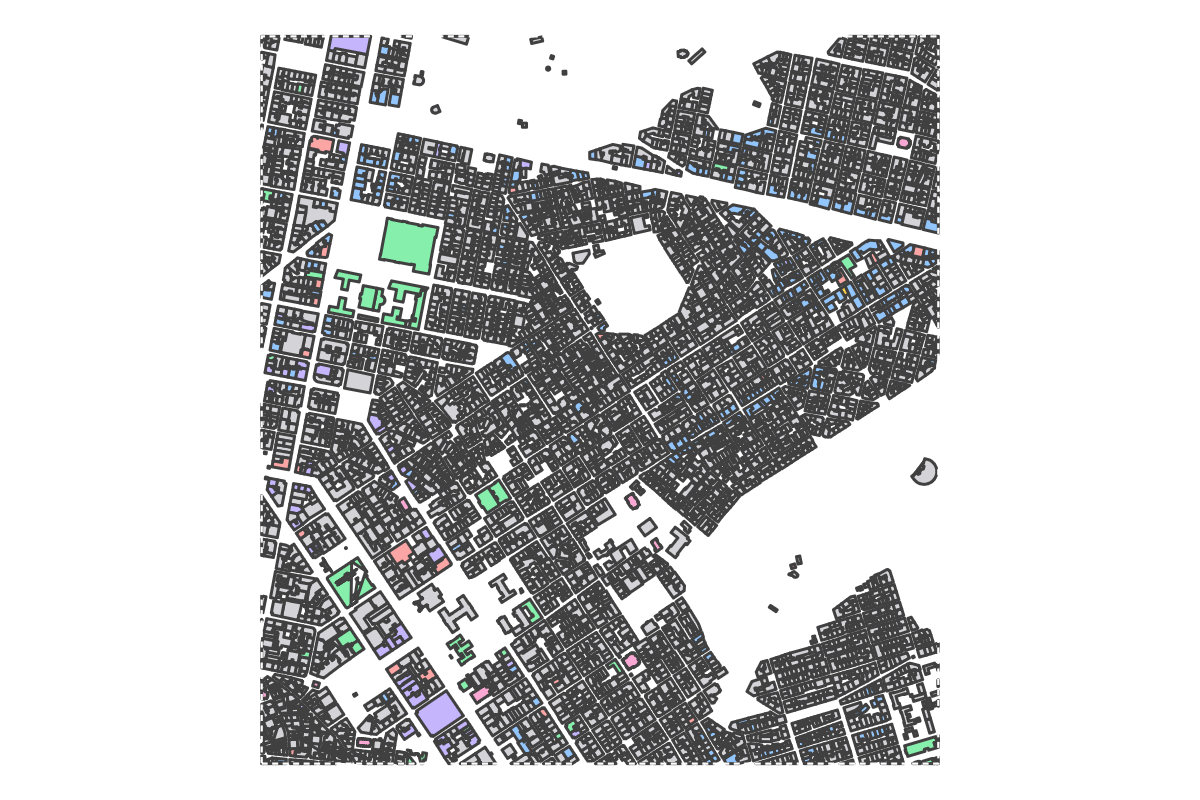 Program breakdown map