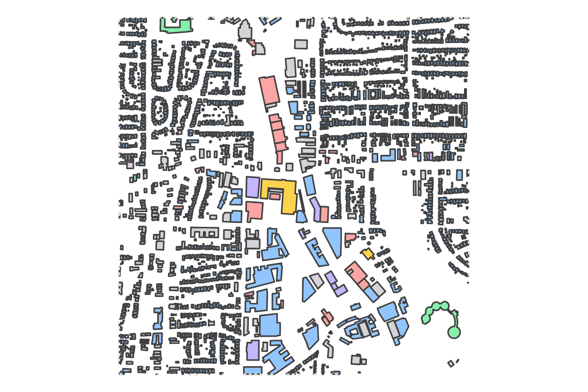 Program breakdown map