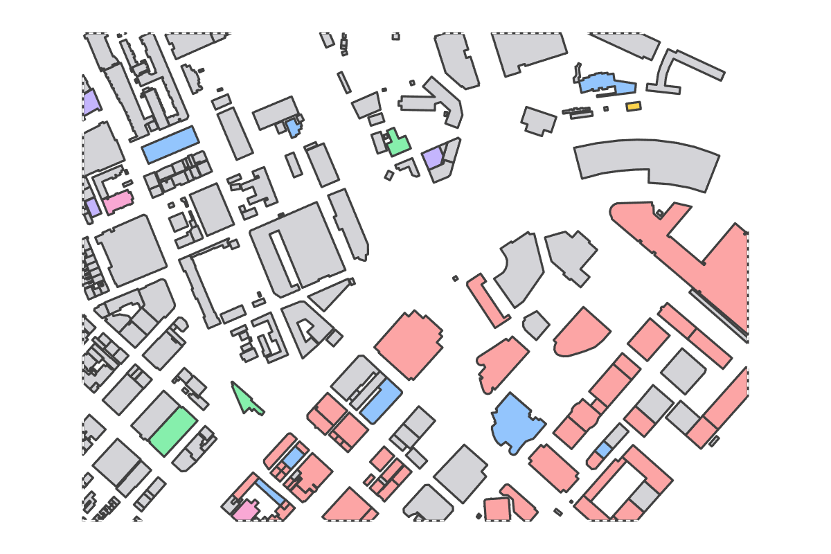 Program breakdown map