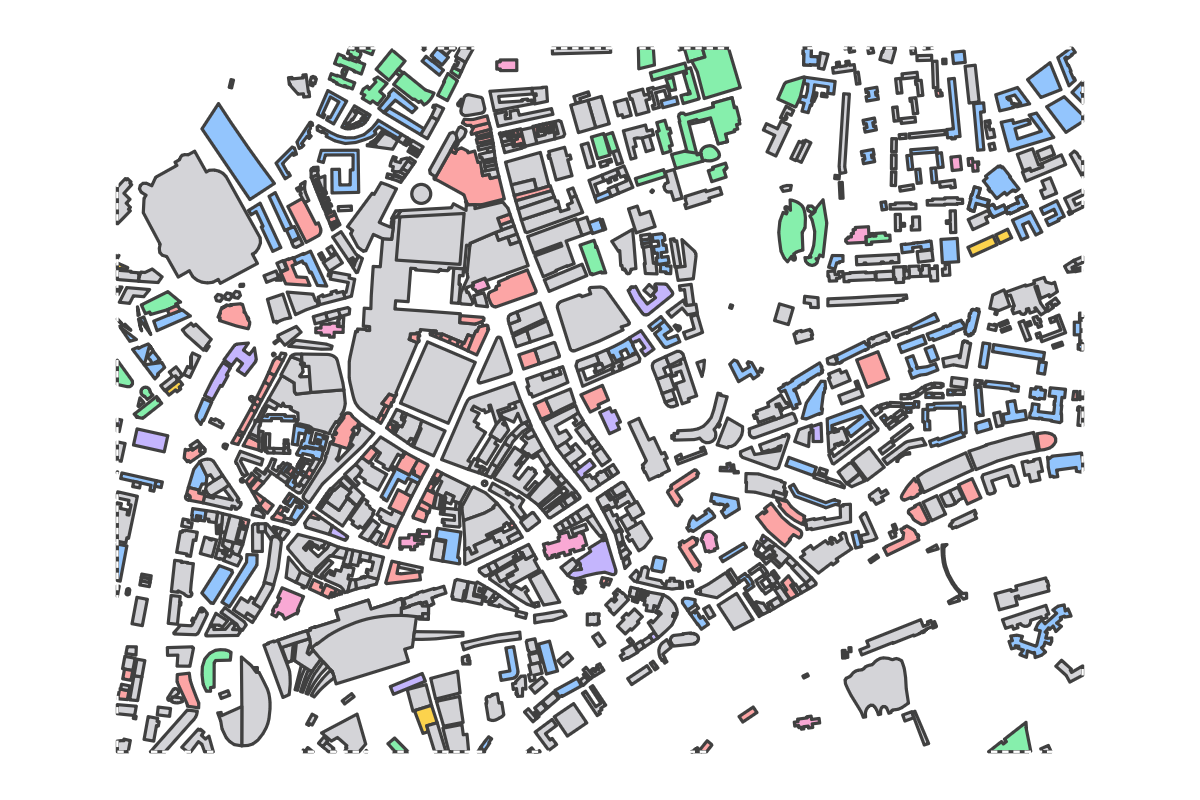 Program breakdown map