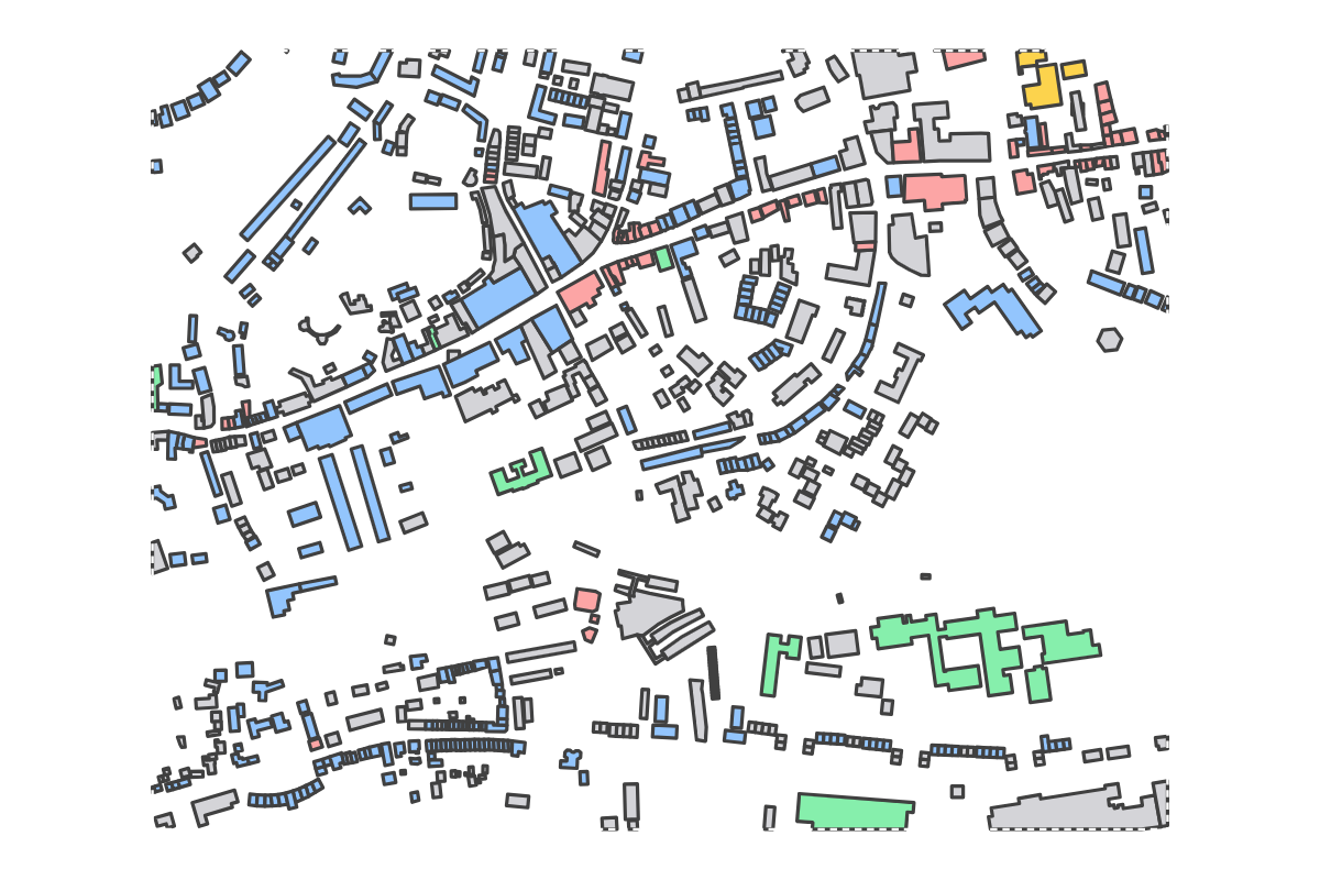 Program breakdown map