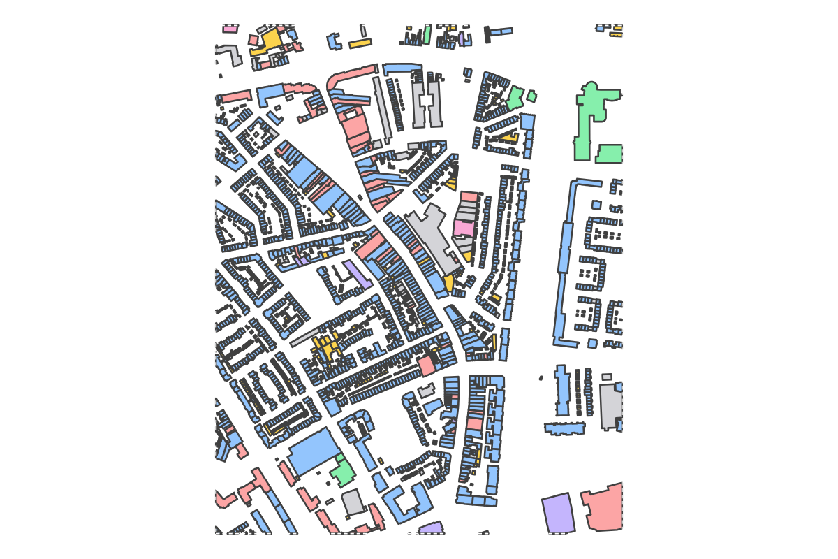 Program breakdown map