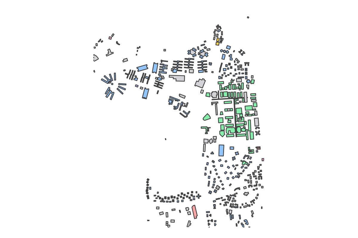 Program breakdown map