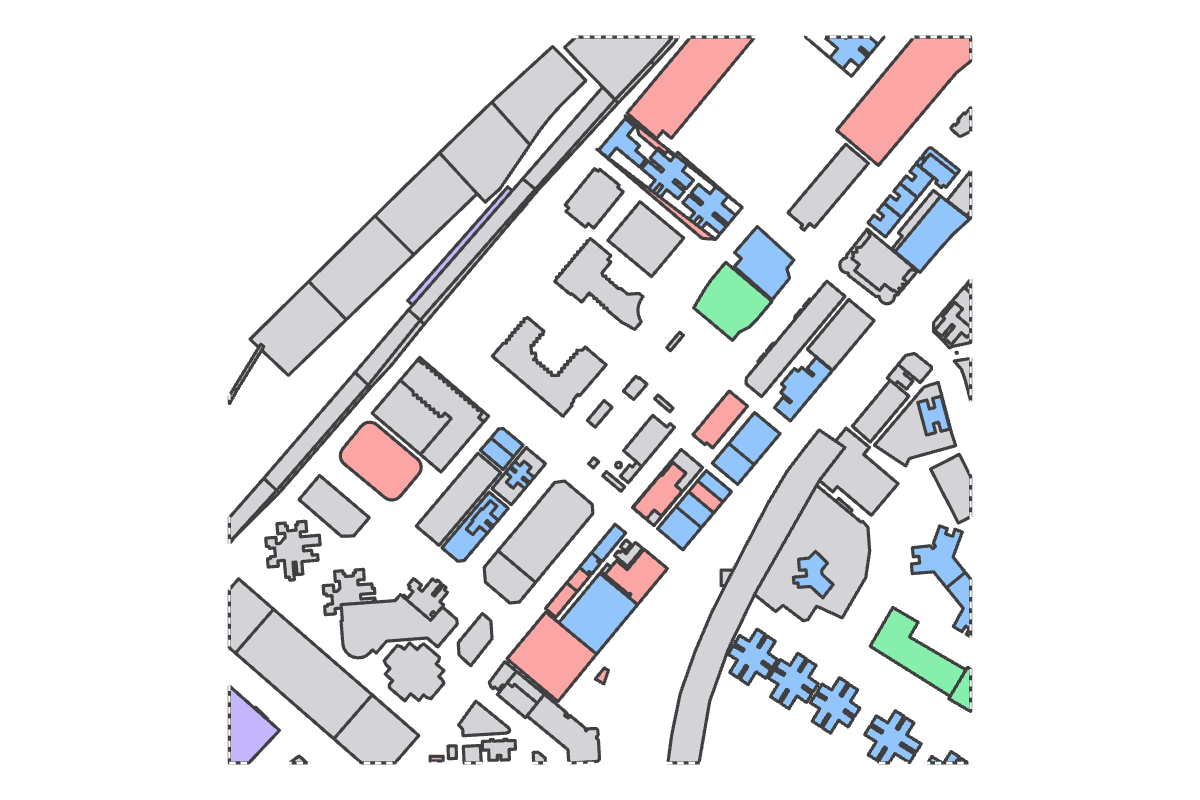 Program breakdown map