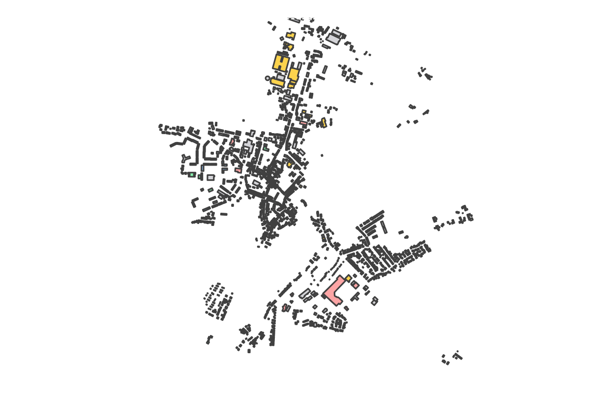 Program breakdown map