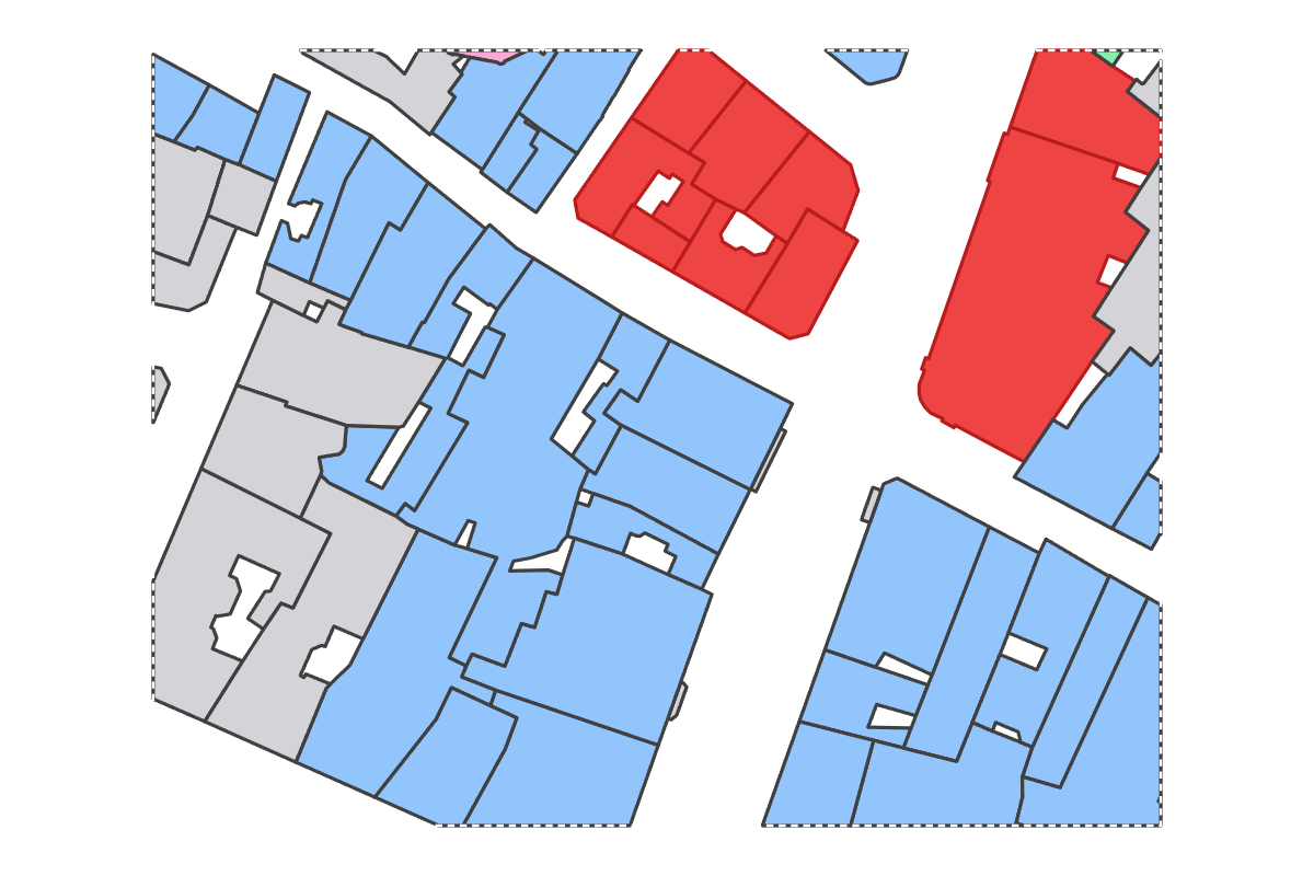 Program breakdown map