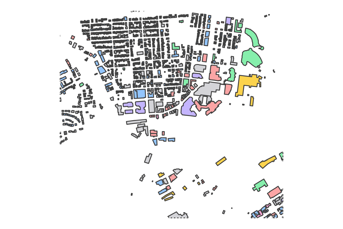 Program breakdown map