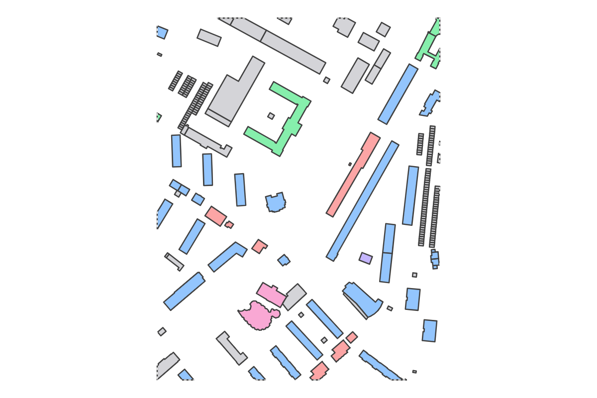 Program breakdown map