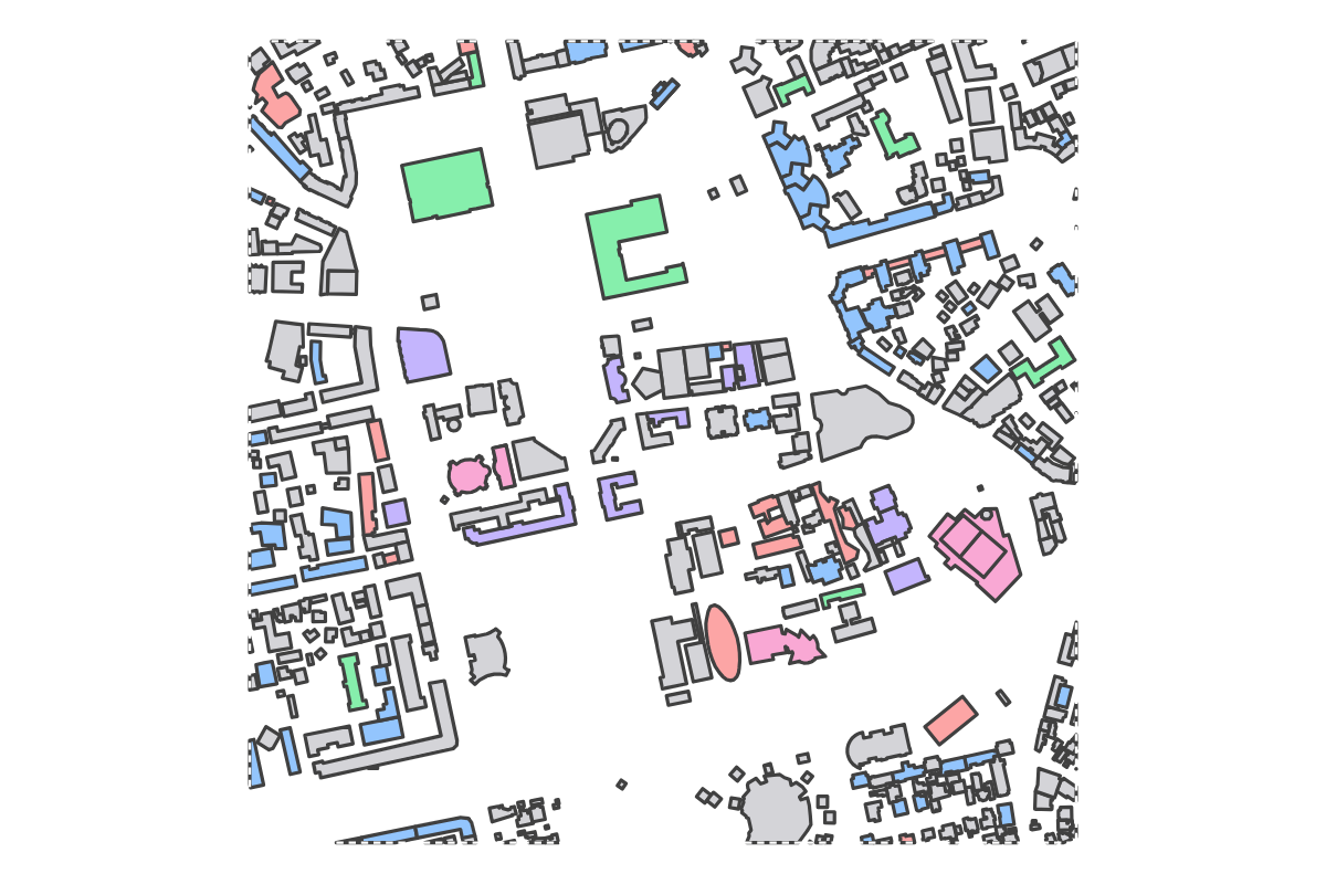 Program breakdown map
