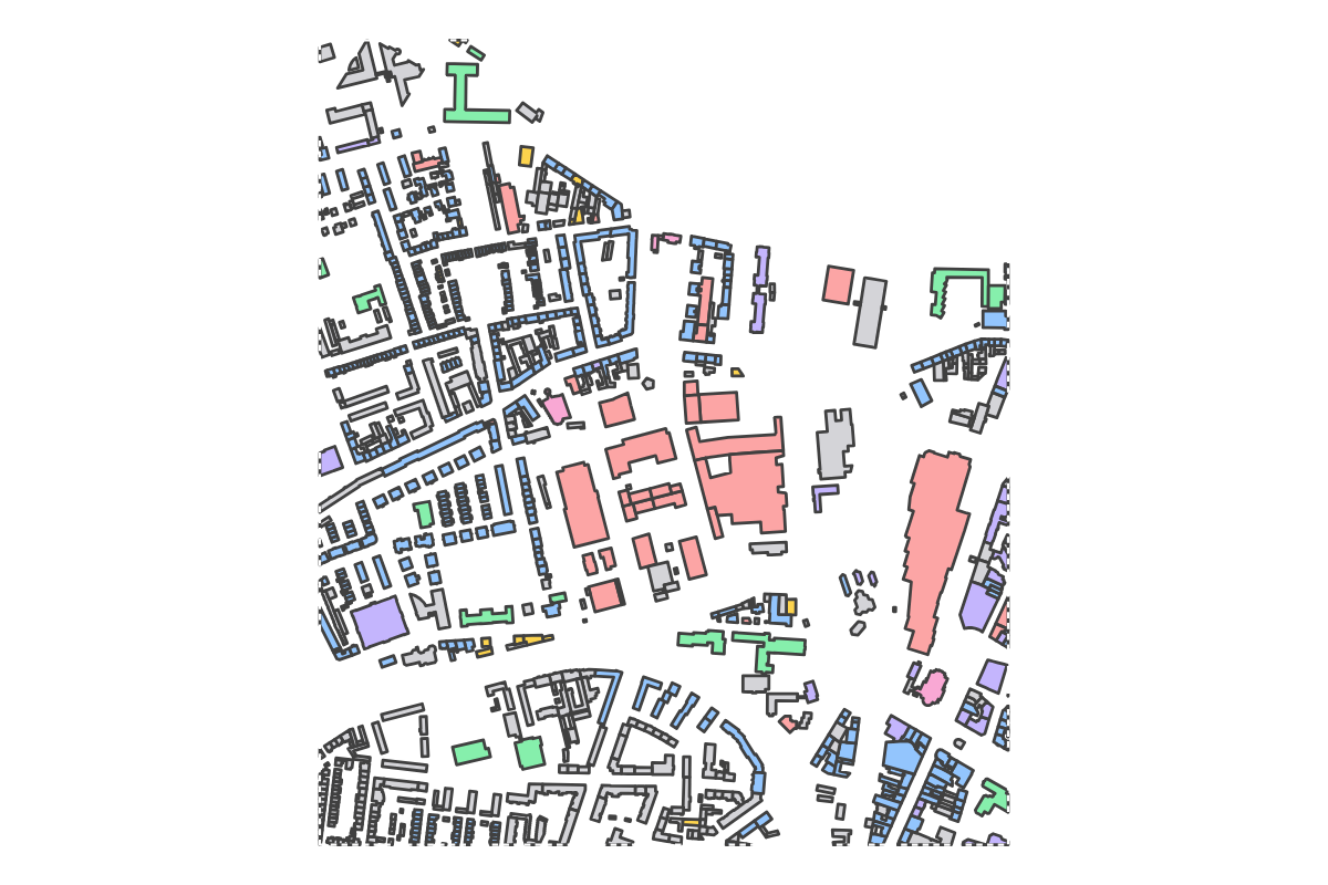 Program breakdown map