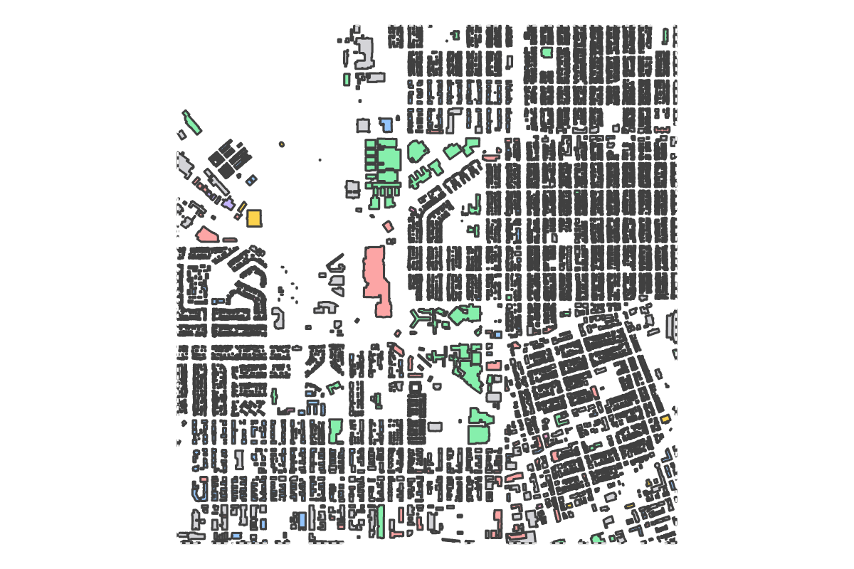 Program breakdown map