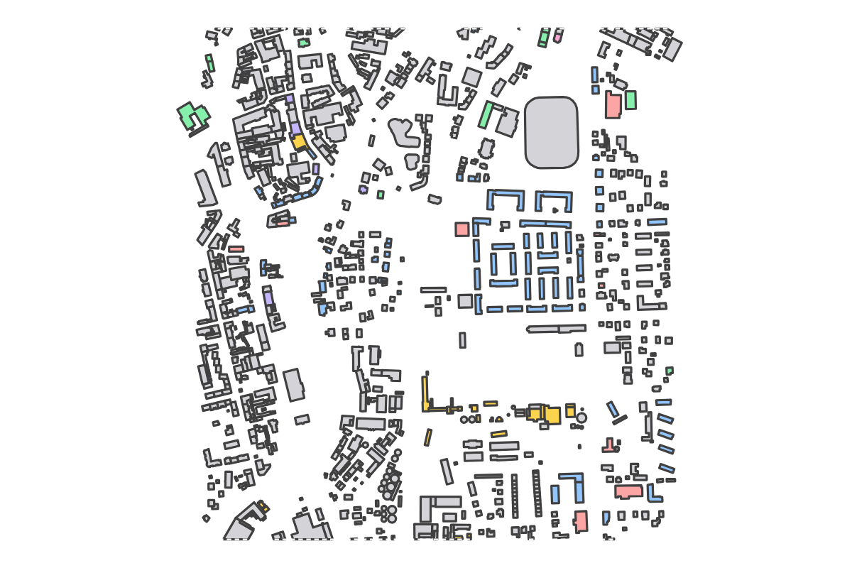 Program breakdown map