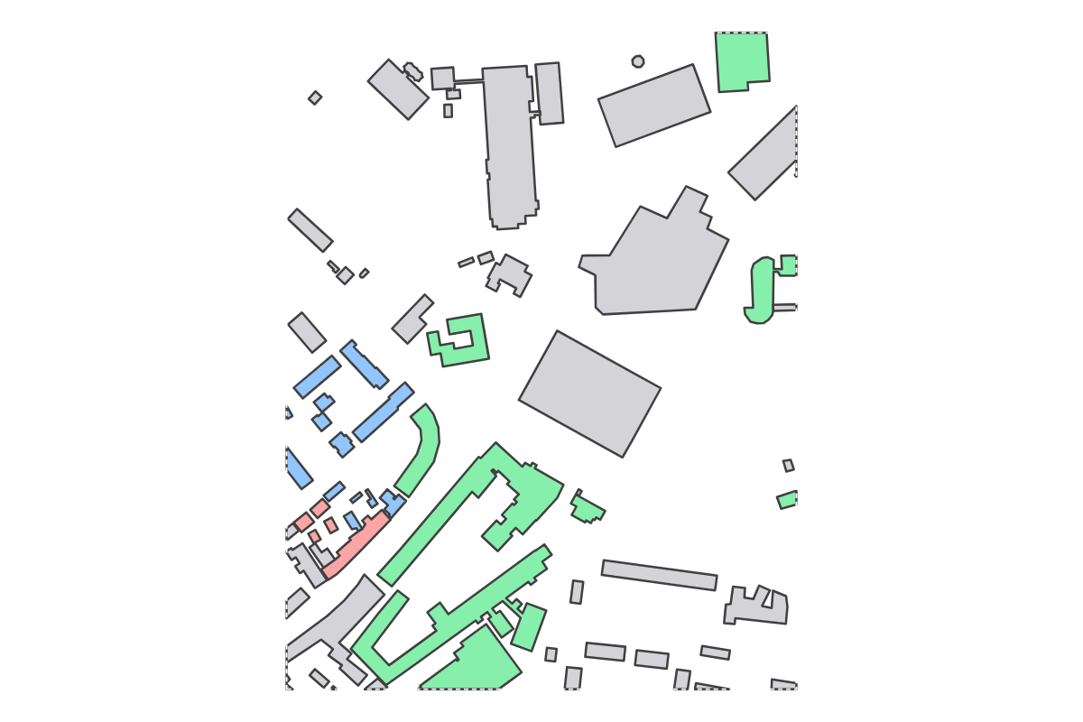 Program breakdown map