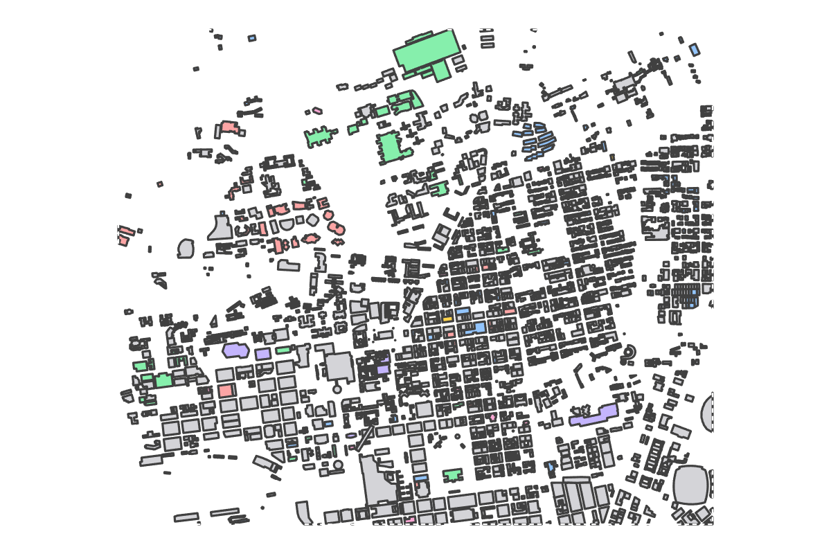Program breakdown map