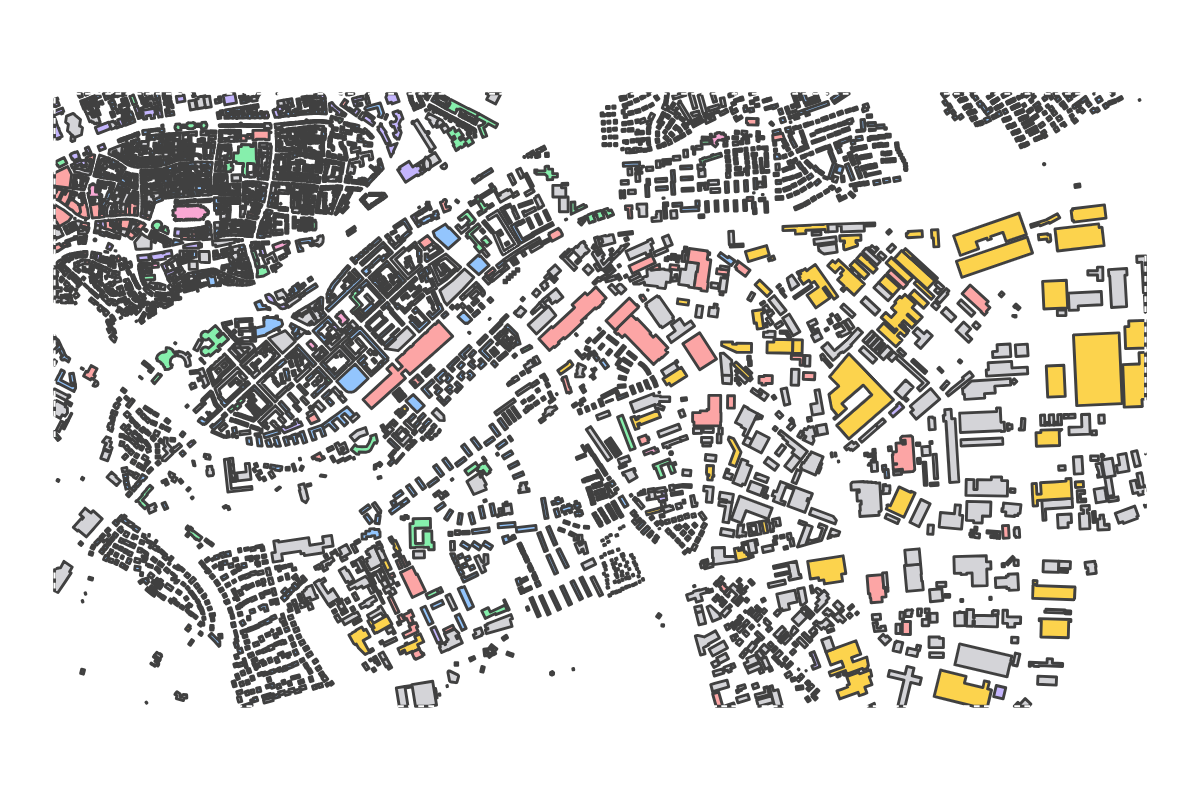 Program breakdown map