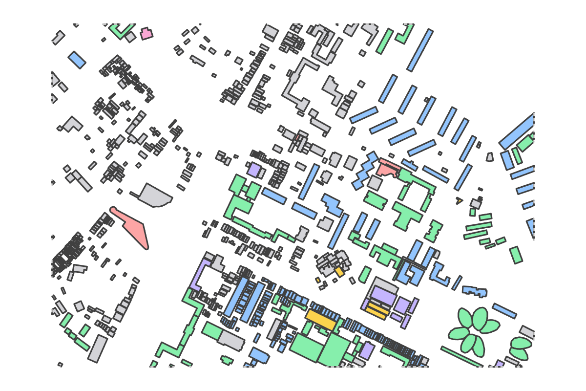 Program breakdown map