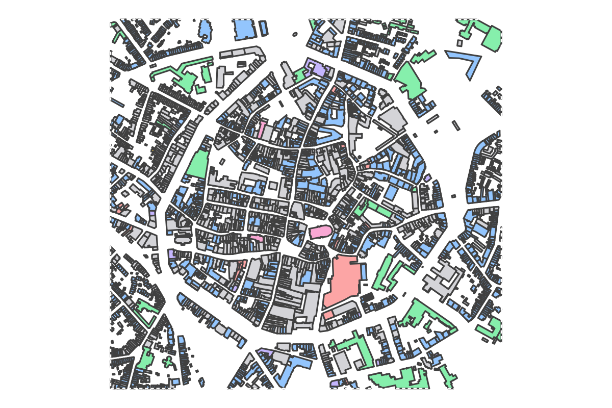 Program breakdown map