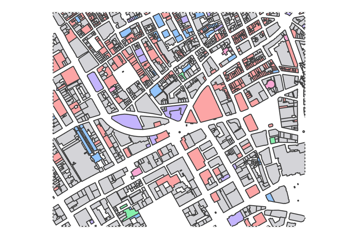 Program breakdown map