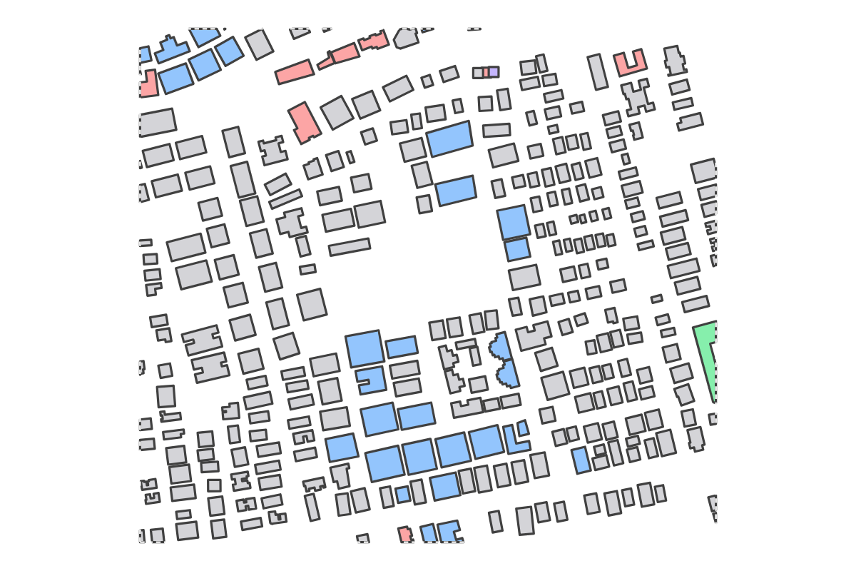 Program breakdown map